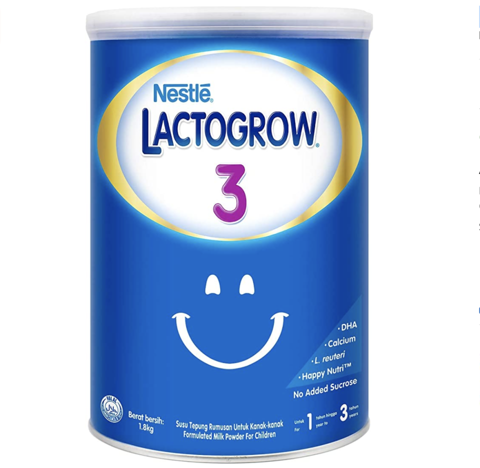 Nestlé Lactokid Comfortis Stage 3 Toddler Milk Formula. (PHOTO: Amazon)