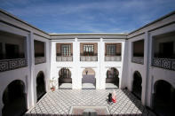 A general view inside Mohammed VI Institute for training Imams is pictured in Rabat, Morocco April 16, 2019. Picture taken April 16, 2019. REUTERS/Youssef Boudlal