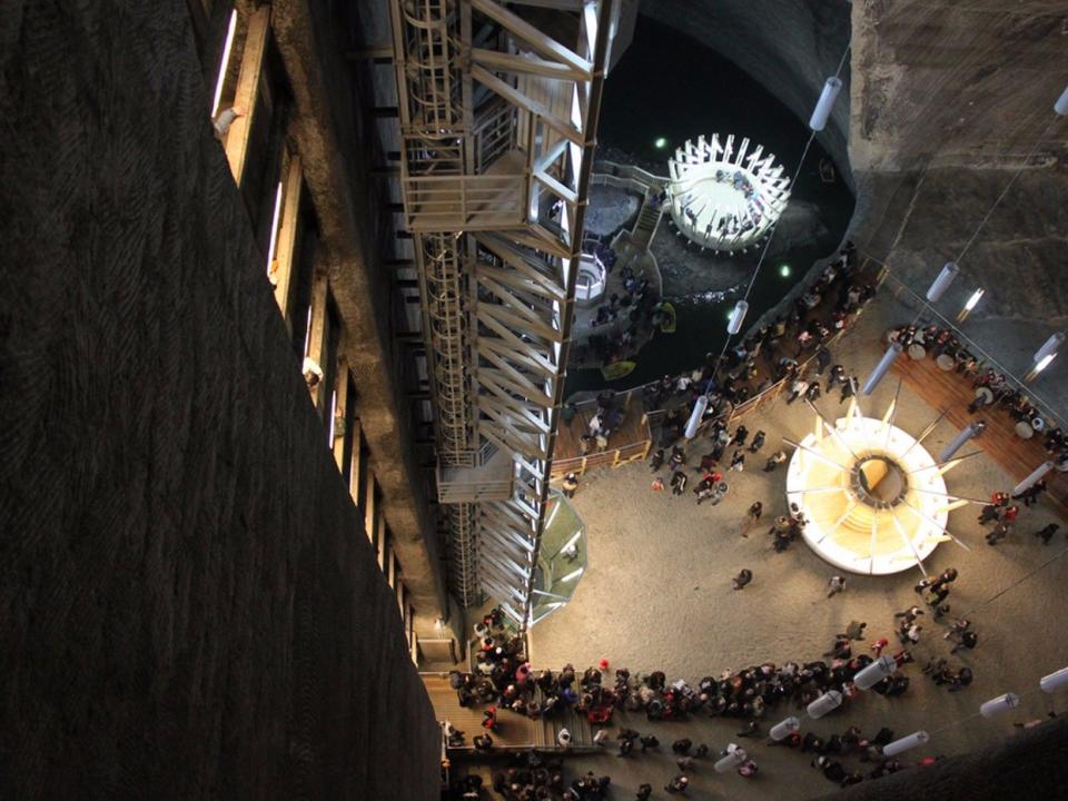 Salina Turda from above