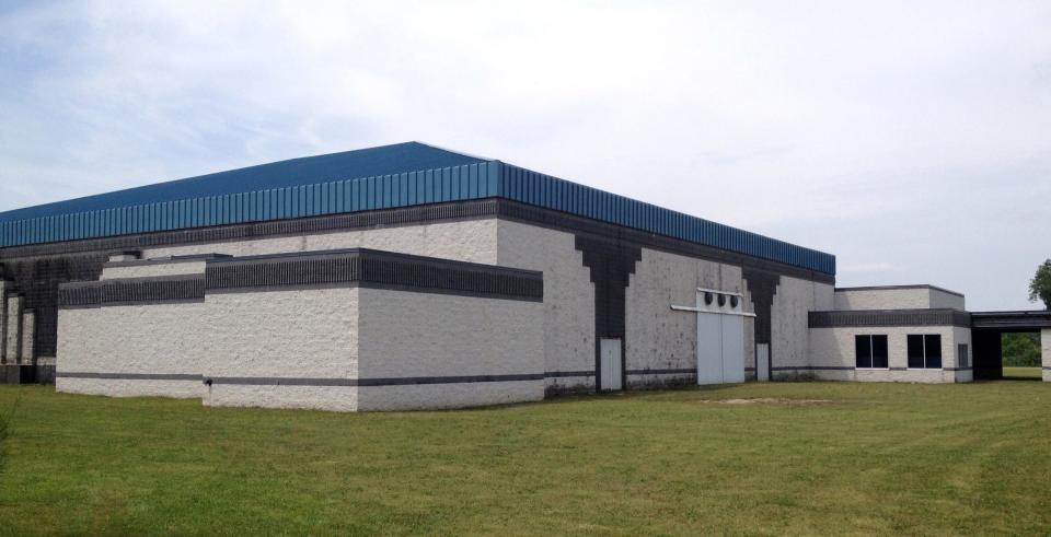 An exterior shot of an abandoned megachurch in Huron Township near I-275 that the Sault Ste. Marie Tribe of Chippewa Indians wants to turn into a casino. The tribe has a deal to eventually acquire the land from a group of anonymous investors who bought it in 2013 for just under $1 million.  Photo from 2014.