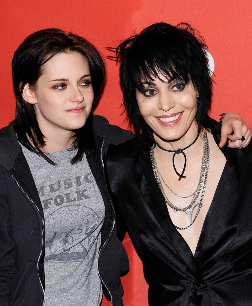 Kristen Stewart and Joan Jett