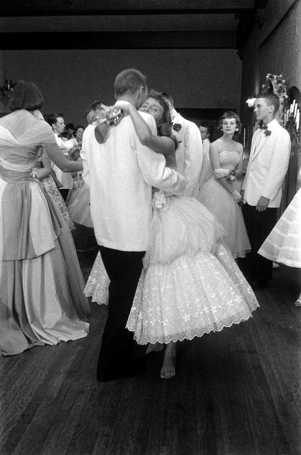 1960s: Students dancing at the Mariemont High School prom in Cincinnati. (Photo: Getty Images)