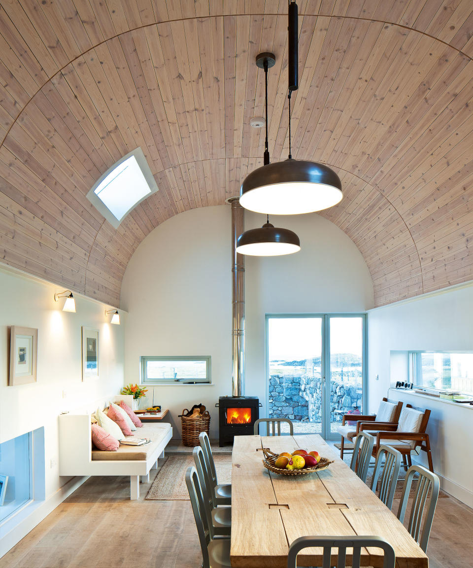 6. Make an impact with a barrel vaulted ceiling