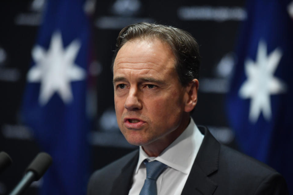 Australia's Health Minister Greg Hunt warned people not to become complacent as coronavirus restrictions are eased.