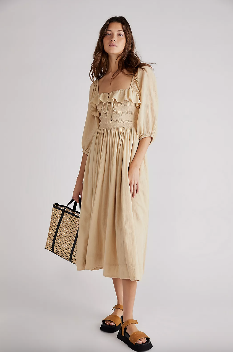 Oasis Midi Dress (photo via Free People)