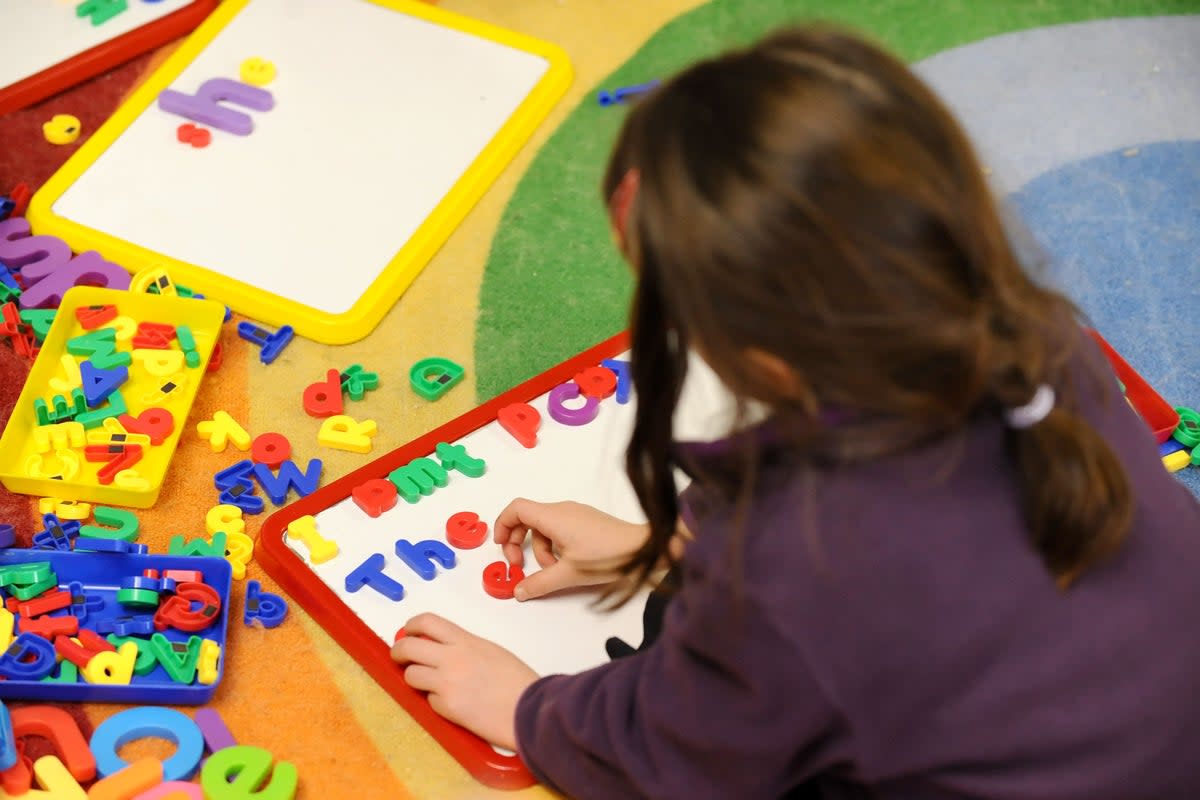 The number of applications for places at primary schools in the capital has fallen this year, figures show  (PA Wire)