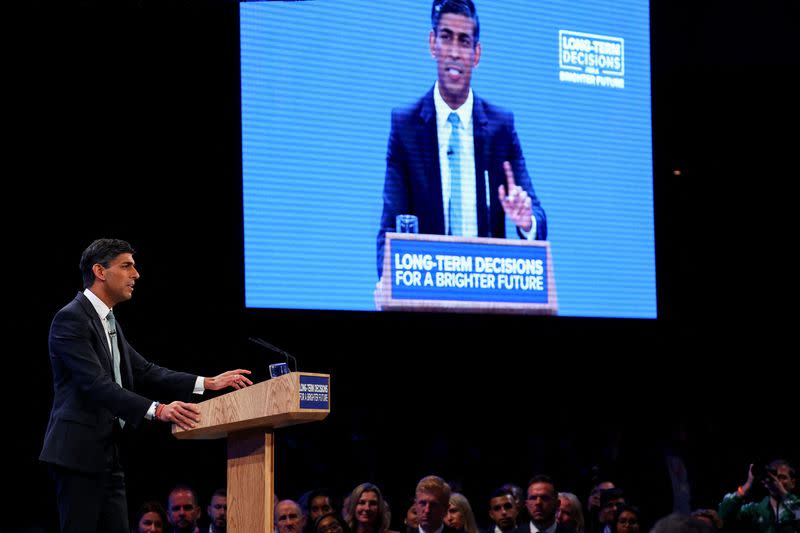 Britain's Conservative Party's annual conference in Manchester