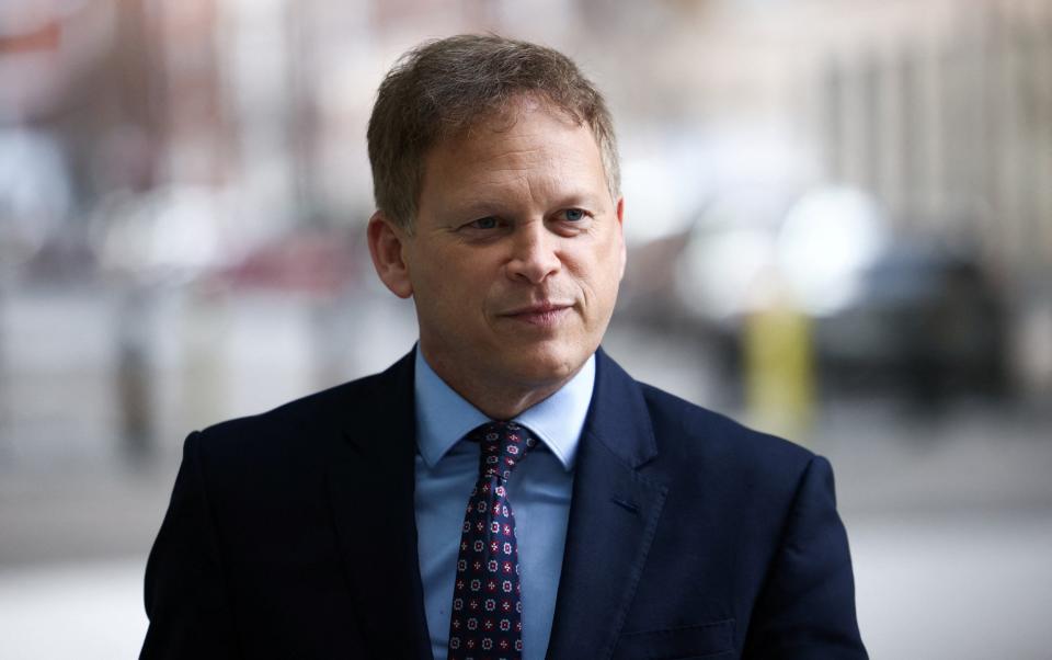 Grant Shapps said on Sunday that 'everybody agrees in the Conservative Party, and largely across the country, we don’t want our taxes to be higher' - HENRY NICHOLLS