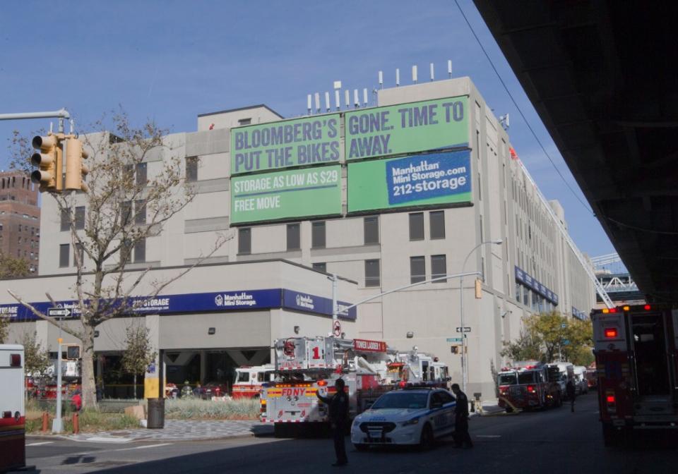 Gottesman is responsible for Manhattan Mini Storage’s famous billboard ads. William Farrington