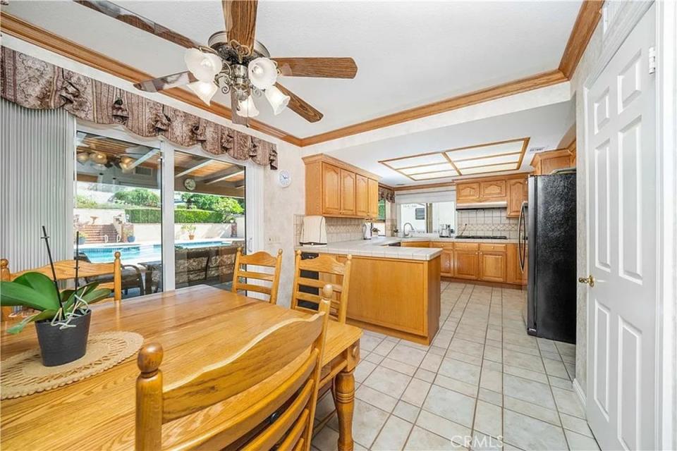 The house in Simi Valley used in “Poltergeist,” kitchen photo.