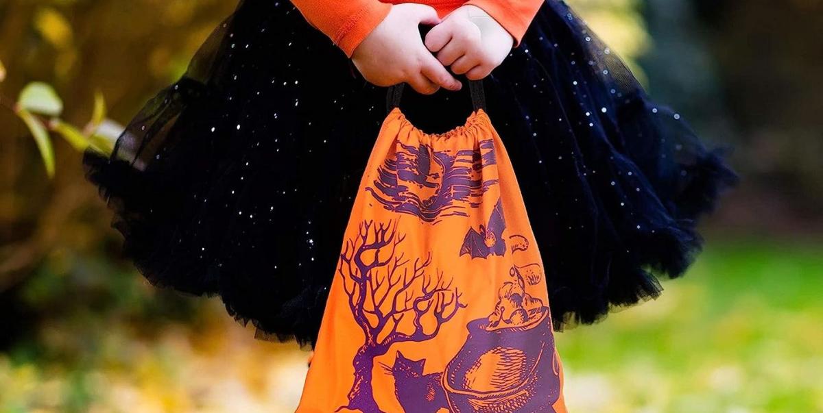 Happy Halloween Personalized Canvas Tote Bag, Trick Or Treat Bags, Custom -  Yahoo Shopping