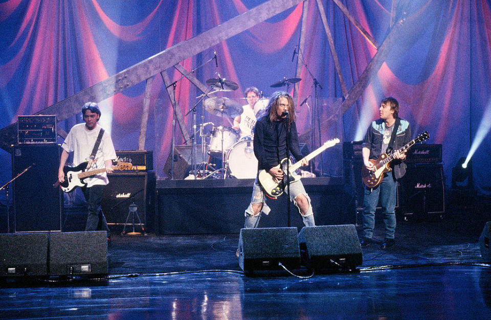 Soul Asylum performing onstage