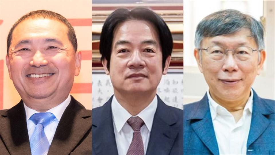 2024總統大選最新民調出爐，郭正亮斷言柯文哲態度將決定最終結果。（合成圖／翻攝自侯友宜、賴清德、柯文哲臉書）