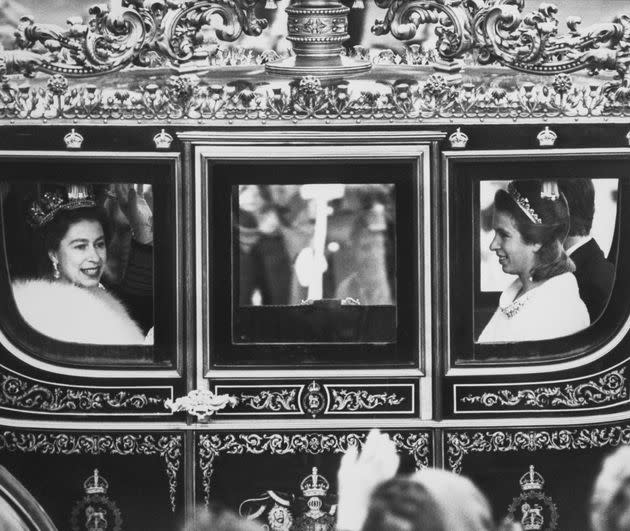 Queen Elizabeth II and Princess Anne in 1967. (Photo: Keystone-France/Gamma-Rapho via Getty Images)