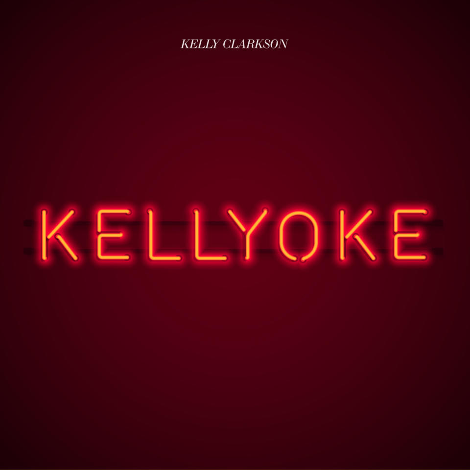 Kelly Clarkson teased her new EP with a bold red image. (Warner Music Group)
