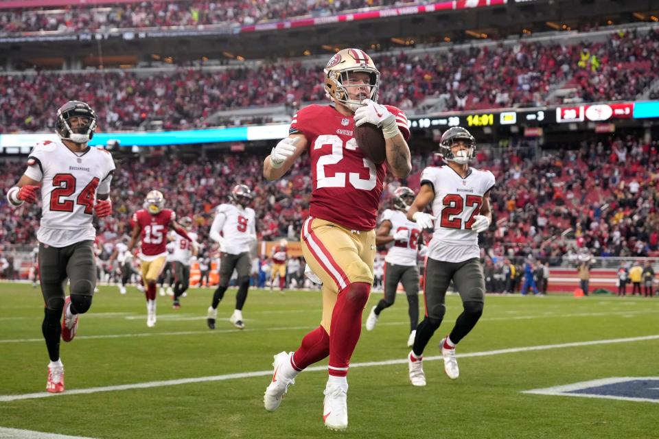 Christian McCaffrey and the San Francisco 49ers are favored against the Seattle Seahawks in NFL Week 15.