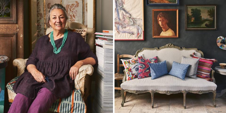 Peek Inside Annie Sloan’s Colorful and Collected English Townhome