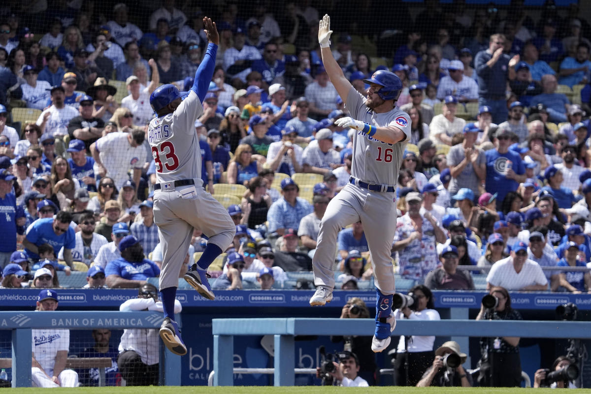 Wisdom's 3-run double lifts Cubs over Rockies, 3-2