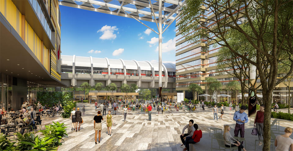 Artist's impression of PLQ Mall. (PHOTO: Lendlease)