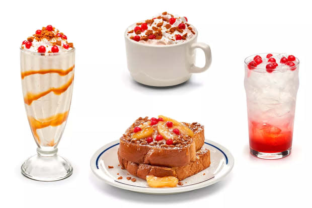 IHOP releases their holiday menu for a limited time