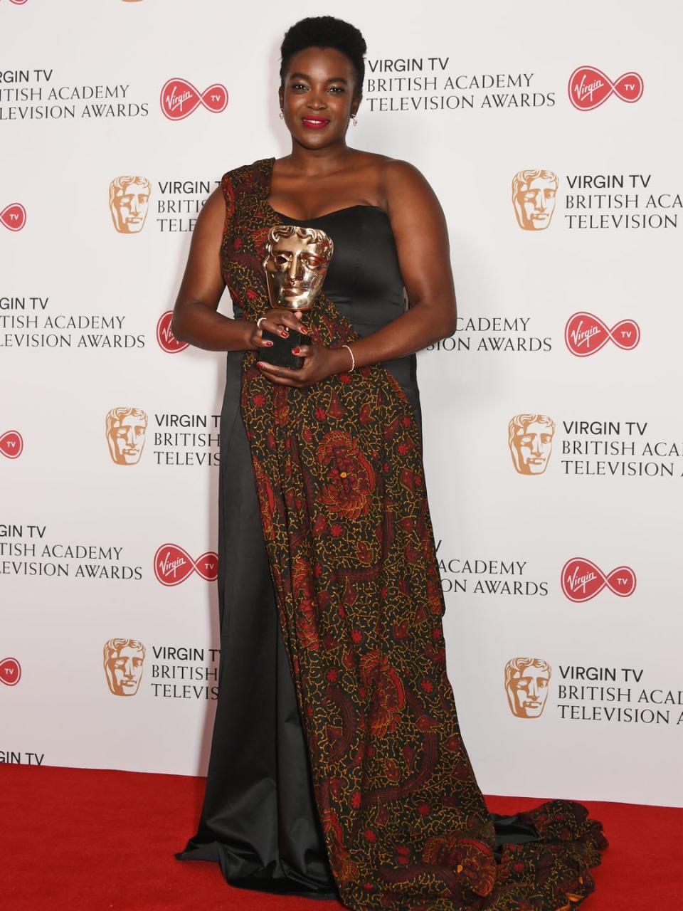 Wunmi Mosaku at TV Baftas