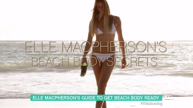 Elle Macpherson has been slammed for sharing the “secret to her beach body”. Source: <em>This Morning</em>