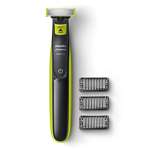 Philips Norelco OneBlade Hybrid Electric Trimmer and Shaver, Frustration Free Packaging, QP2520…