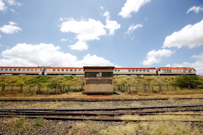 The Wider Image: Some Kenyans say Chinese-built railway leaves them in the dust