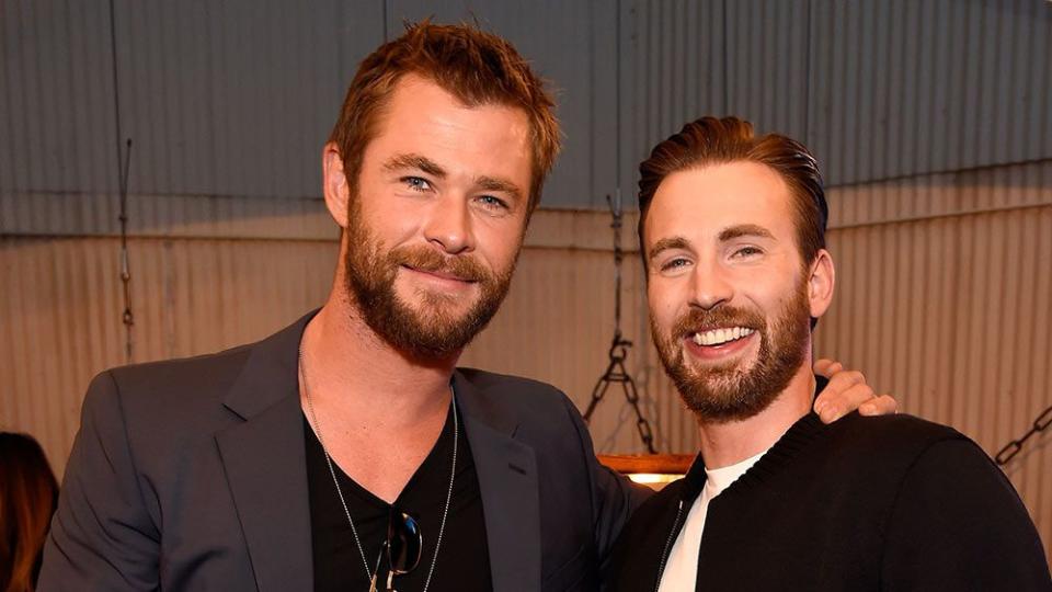 Chris Hemsworth & Chris Evans