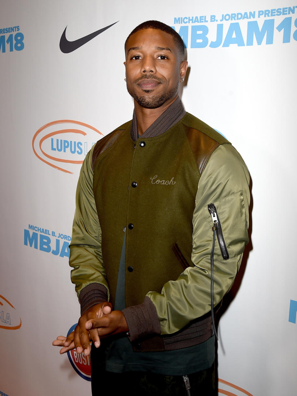 Michael B. Jordan on the red carpet