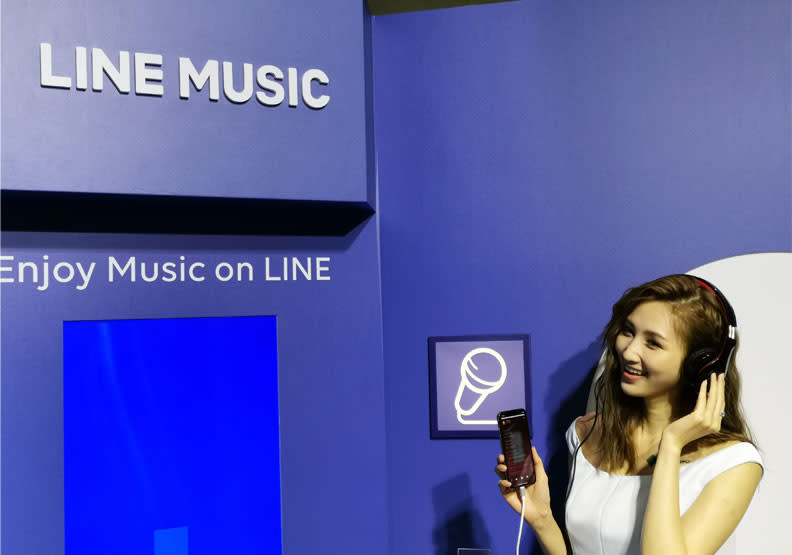 今年夏天，LINE台灣將與日本同步推出LINE MUSIC「去人聲」跟唱功能。LINE台灣提供