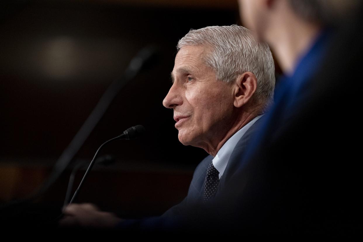 Dr. Anthony Fauci, Director of the National Institute of Allergy and Infectious Diseases.