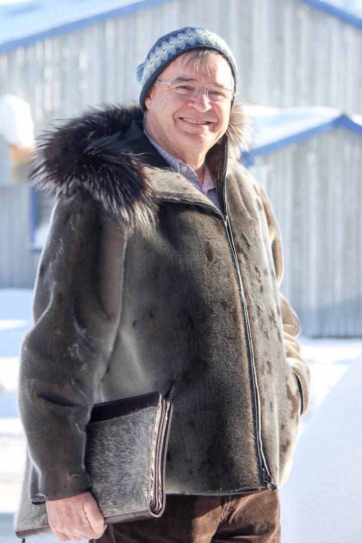 After 14 years as Nunavut’s senator, Dennis Patterson will retire next month when he turns 75. For the territory’s next senator he says, “be strong, be loud, be aggressive, and you’ll make things happen.”  (Dennis Patterson - image credit)