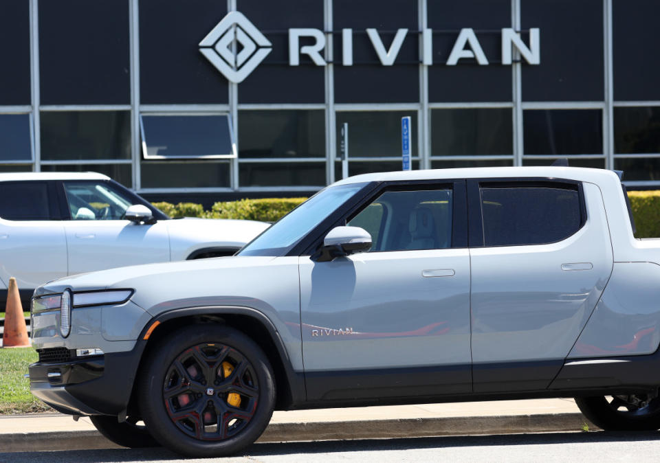 Rivian stock is down more than 50% year-to-date.<p>Justin Sullivan/Getty Images</p>