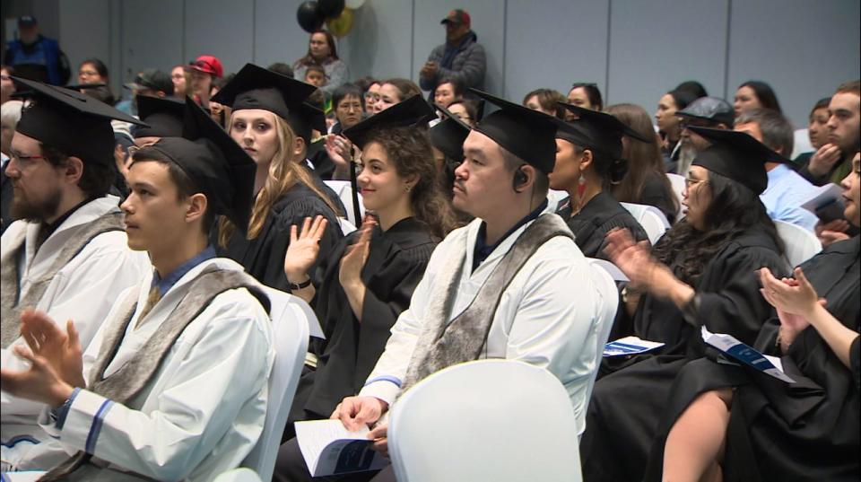 About a dozen students graduated from various programs at Nunavut Arctic College last week. 