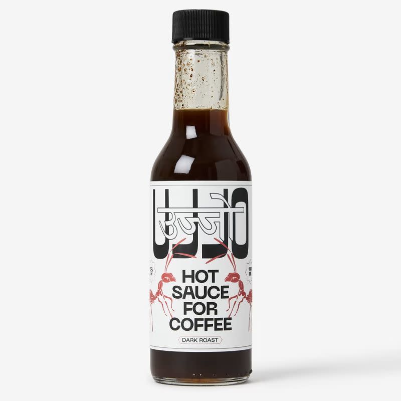 <p><a href="https://go.redirectingat.com?id=74968X1596630&url=https%3A%2F%2Fwww.bespokepost.com%2Fstore%2Fujjo-hot-sauce-for-coffee&sref=https%3A%2F%2Fwww.redbookmag.com%2Flife%2Ffriends-family%2Fg44098087%2Fcool-fathers-day-gifts-idea1%2F" rel="nofollow noopener" target="_blank" data-ylk="slk:Shop Now;elm:context_link;itc:0;sec:content-canvas" class="link ">Shop Now</a></p><p>Hot Sauce for Coffee</p><p>$15.00</p><p>bespokepost.com</p>