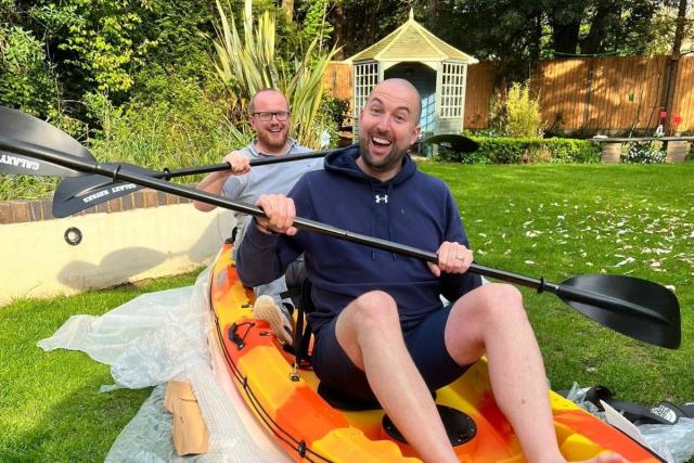 Duo from Worcester-based recruiter picking up their paddles for