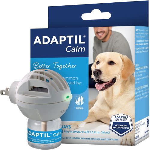 dog calming treat, dog calming products, dog calming diffuser