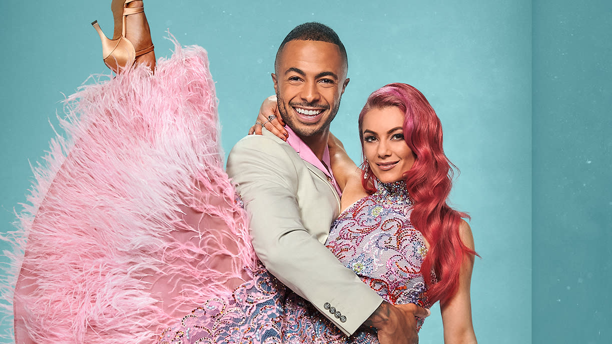 Tyler West dedicated his Strictly Come Dancing work with Dianne Buswell to his mother Debbie. (BBC)