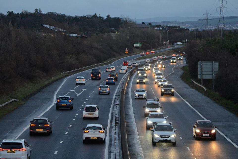 The incident caused delays on the City Bypass this morning and the wider road network including the M8. Stock photo of the bypass by Jon Savage. (Photo: JON SAVAGE)