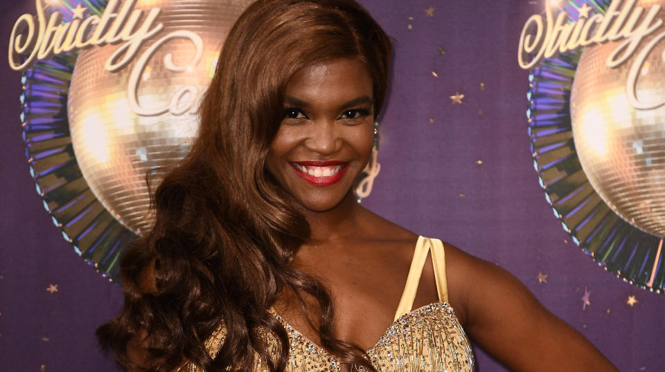 Oti fears being marked down because of her race. Copyright: [Rex]