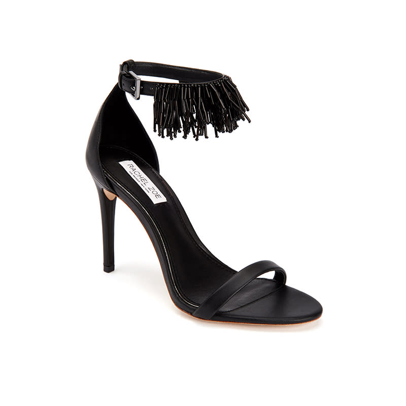 <p><span><span><a rel="nofollow noopener" href="https://shoprachelzoe.com/shop/footwear/emina-leather-fringe-sandals/?attribute_pa_color=blk" target="_blank" data-ylk="slk:Emina Fringe Leather Heeled Sandals;elm:context_link;itc:0;sec:content-canvas" class="link ">Emina Fringe Leather Heeled Sandals</a>, <span> $298 $134 (use code CHICSHOES25)</span></span></span></p> <p> <strong>Related Articles</strong> <ul> <li><a rel="nofollow noopener" href="http://thezoereport.com/fashion/style-tips/box-of-style-ways-to-wear-cape-trend/?utm_source=yahoo&utm_medium=syndication" target="_blank" data-ylk="slk:The Key Styling Piece Your Wardrobe Needs;elm:context_link;itc:0;sec:content-canvas" class="link ">The Key Styling Piece Your Wardrobe Needs</a></li><li><a rel="nofollow noopener" href="http://thezoereport.com/entertainment/celebrities/nicole-kidman-weekend-routine-instyle-july-2017/?utm_source=yahoo&utm_medium=syndication" target="_blank" data-ylk="slk:Nicole Kidman's Weekend Routine Is Just Like Ours;elm:context_link;itc:0;sec:content-canvas" class="link ">Nicole Kidman's Weekend Routine Is Just Like Ours</a></li><li><a rel="nofollow noopener" href="http://thezoereport.com/living/wellness/one-ingredient-olivia-wilde-always-puts-morning-smoothie/?utm_source=yahoo&utm_medium=syndication" target="_blank" data-ylk="slk:The One Ingredient Olivia Wilde Always Puts In Her Morning Smoothie;elm:context_link;itc:0;sec:content-canvas" class="link ">The One Ingredient Olivia Wilde Always Puts In Her Morning Smoothie</a></li> </ul> </p>