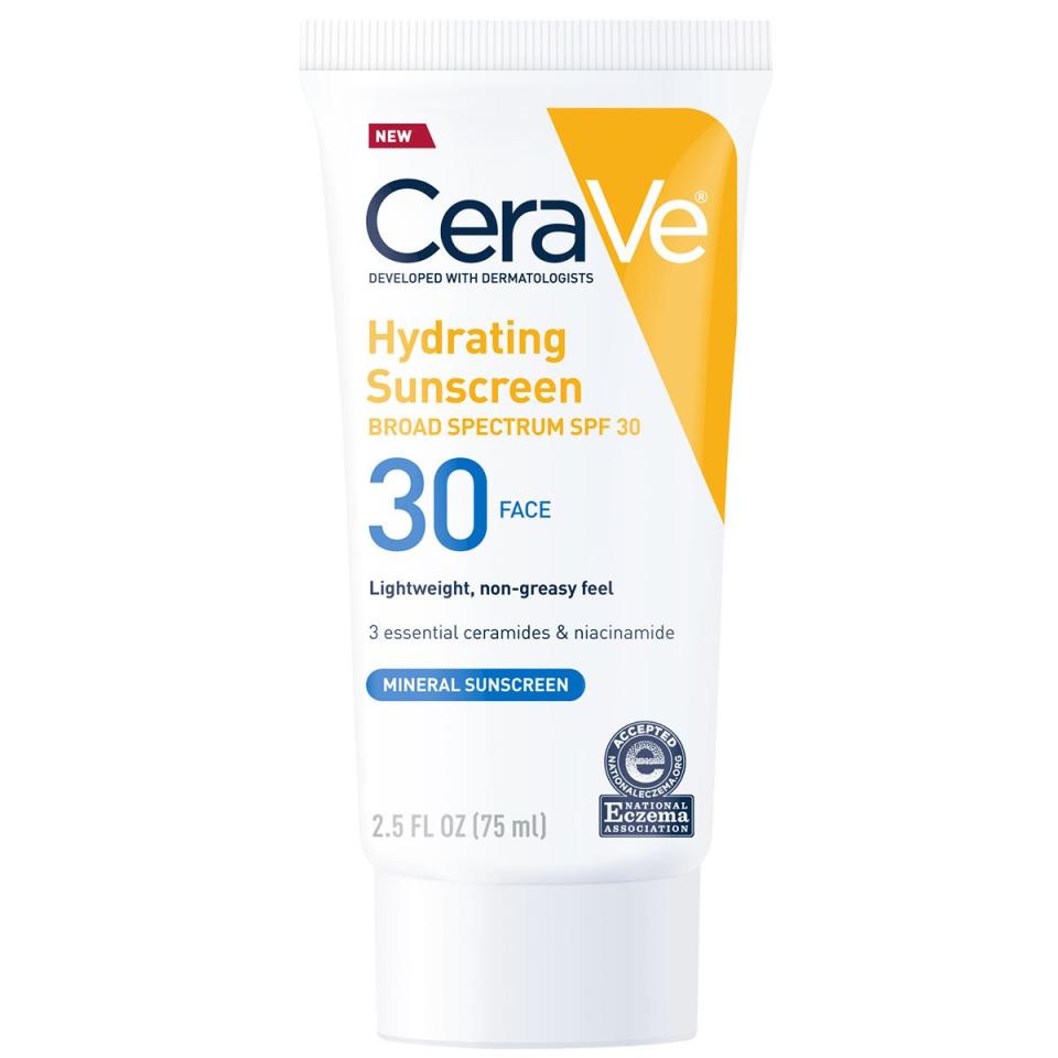 SPF: CeraVe Hydrating Sunscreen SPF 30 Face