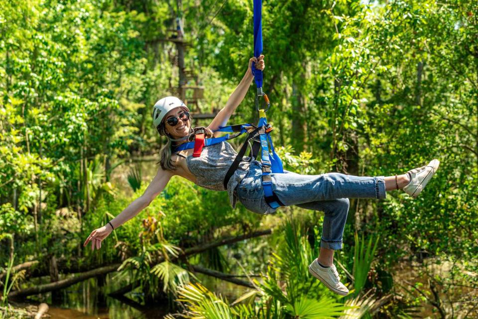 Zip NOLA New Orleans Swamp Zipline