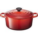 <p><strong>Le Creuset</strong></p><p>williams-sonoma.com</p><p><strong>$249.95</strong></p><p><a href="https://go.redirectingat.com?id=74968X1596630&url=https%3A%2F%2Fwww.williams-sonoma.com%2Fproducts%2Fle-creuset-signature-round-wide-dutch-oven&sref=https%3A%2F%2Fwww.bestproducts.com%2Feats%2Fgadgets-cookware%2Fg35194623%2Fbest-dutch-oven%2F" rel="nofollow noopener" target="_blank" data-ylk="slk:Shop Now;elm:context_link;itc:0;sec:content-canvas" class="link ">Shop Now</a></p><p>If you had to invest in just<em> one</em> piece of cast-iron cookware, we recommend you splurge on the all-star Signature Enameled Cast Iron Dutch Oven from Le Creuset. Perfect for slow-cooked meals like root vegetable soups, hearty beef stews, and braised roasts, this durable pot will come in handy season after season, and is sure to become a cherished family heirloom.</p><p>A champ at heating evenly and sealing in moisture during cooking, this Dutch oven features a 6 ¾-quart capacity, a generously wide cooking surface, and a stain-and-chip-resistant enameled interior. We know the price tag can be a lot to swallow, but the good news: These Dutch ovens often go on sale.</p>