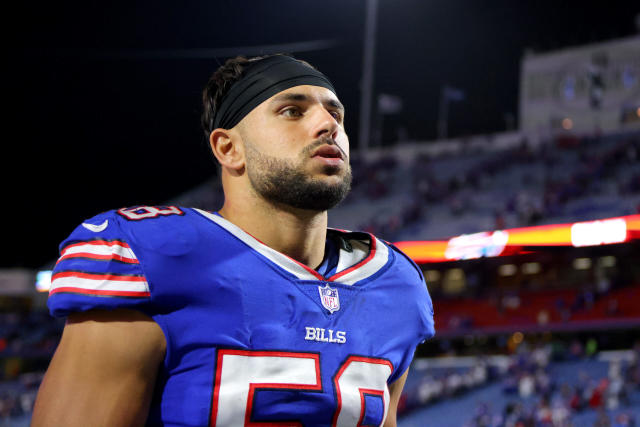 Bills' Matt Milano keeping bar high, expects more plays, tackles, and sacks  - Yahoo Sports