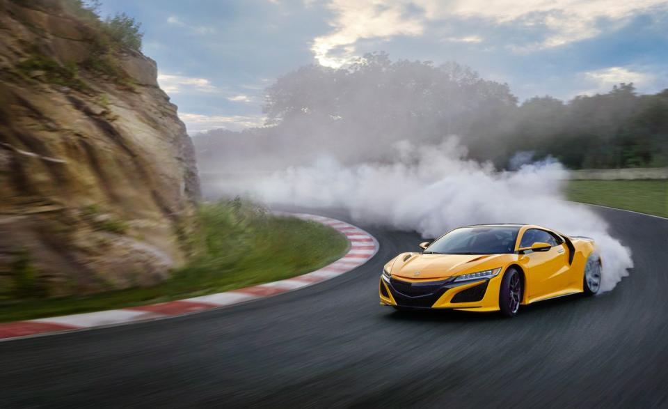 View Photos of the 2020 Acura NSX in Indy Yellow Pearl