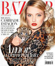 <p>A Lily Donaldson, sin embargo, la vimos posando con un cachorro de leopardo en 2012. ¡Épico! (Foto: Harper’s Bazaar). </p>