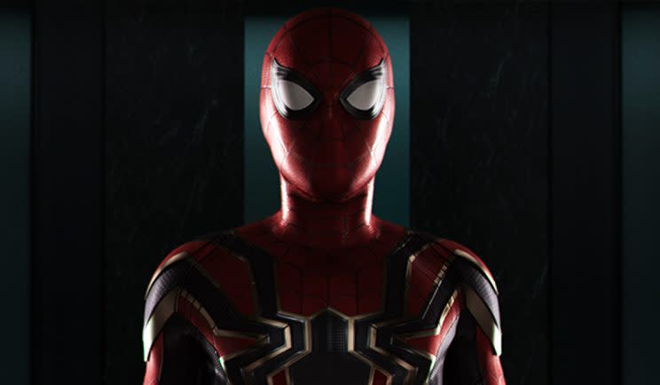 Here's our best look at Spidey's new suit - Credit: Marvel