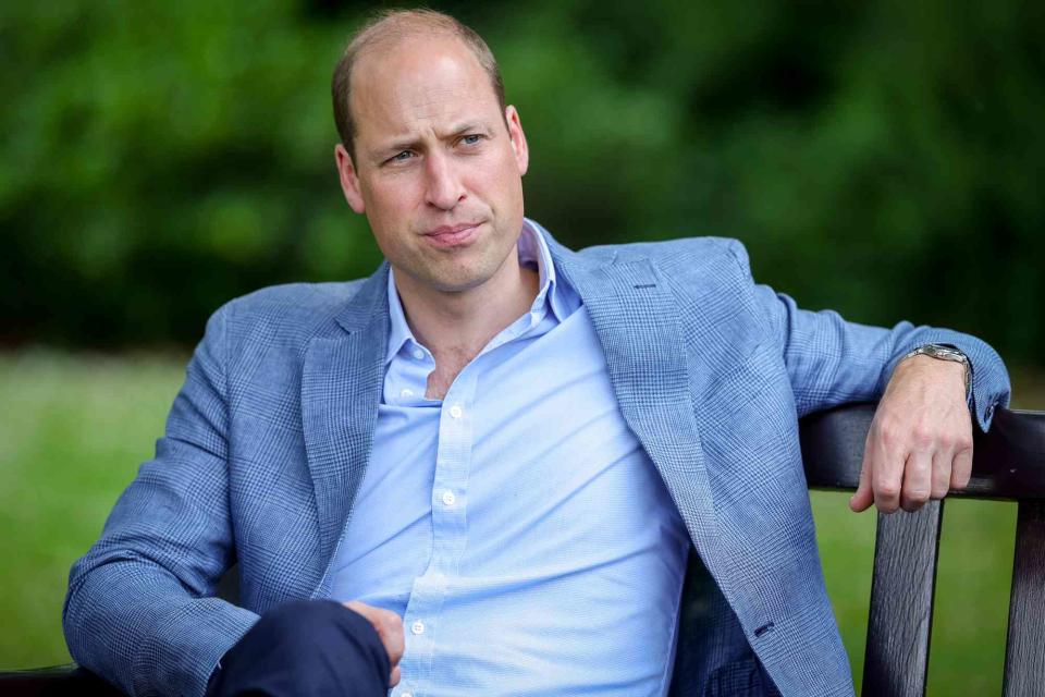 <p>Kensington Palace / Andy Parsons</p> Prince William in Windsor at a meeting before the launch of his new Homewards project
